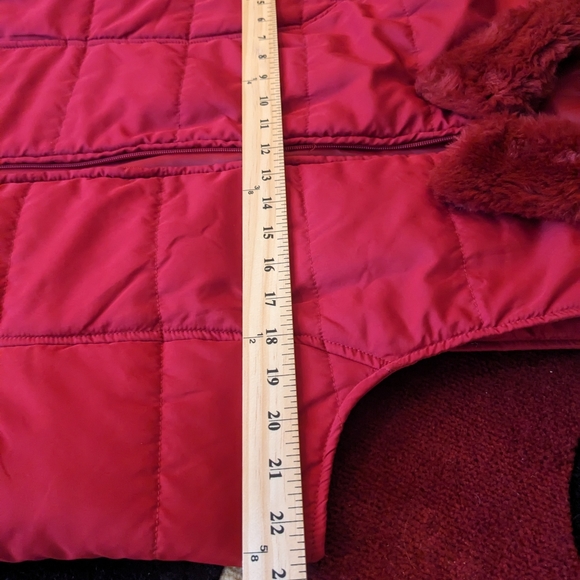 Puffer Vest Red - Picture 4 of 7